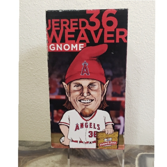 ⚾️Jered Weaver Gnome Bobblehead⚾️ - Picture 1 of 8